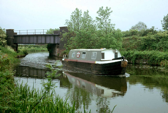 Bridge over  Ashby Canal, 1976