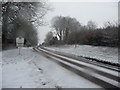 Tiverton : Post Hill, Tiverton & Tiverton Golf Club Signs