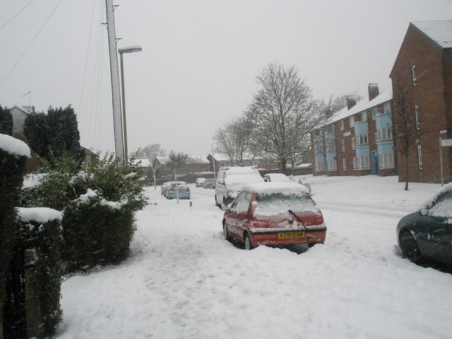 Blendworth Crescent after a heavy... © Basher Eyre :: Geograph Britain ...