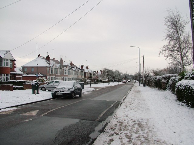 Green Lane in snow