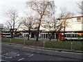 Cwmbran Bus Station island