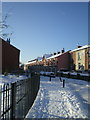 Snowy houses