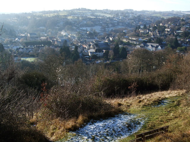 Nailsworth from The Ladder at Midday on... © Eleanor Oakley :: Geograph  Britain and Ireland