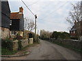 Looking north east from Rose Cottage Inn