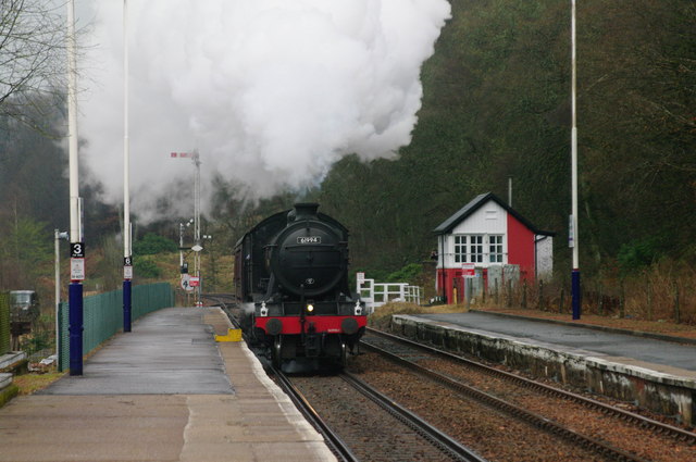 Locomotive 61994 at Dunkeld