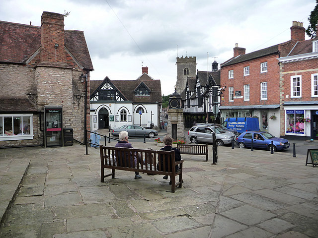 The Market Square, Much Wenlock