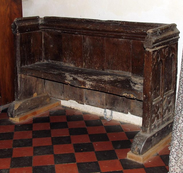 St Mary Magdalene, Tortington, Sussex - Bench