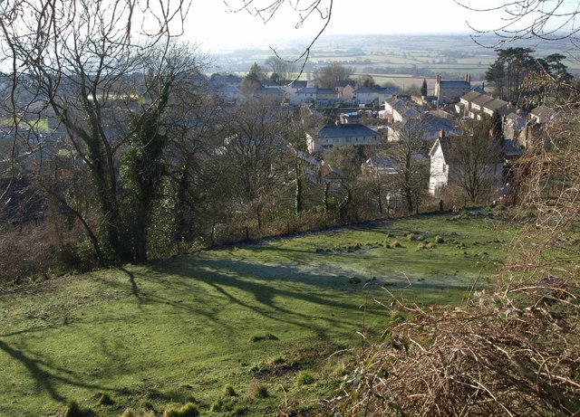 Wotton-Under-Edge from the Cotswold Way