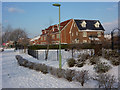 New houses near the river