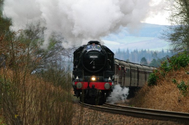 Great Britain 2 Steam Train Kingswood,... © Alistair Bell cc-by-sa/2.0 ...