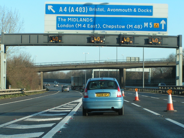 M5 Northbound Just After Junction 19 Rob Purvis Geograph Britain   1654095 0018ee4d 