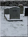 Tiverton : Tiverton Cemetery, Snow on Snow