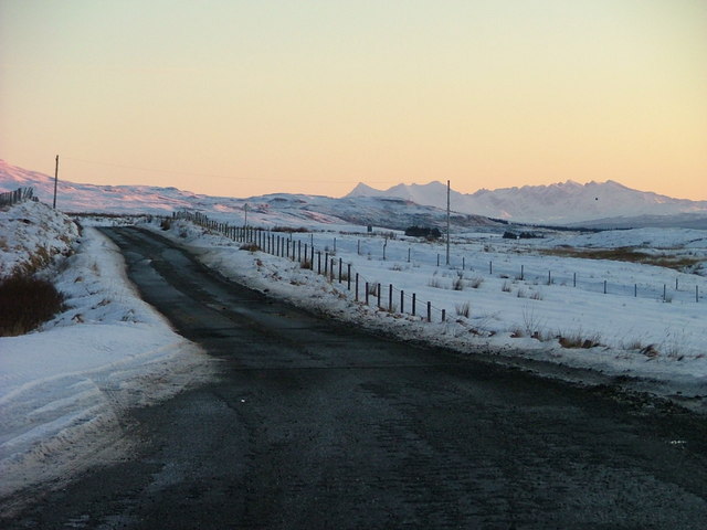 The road to Uig