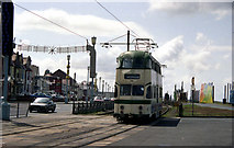 SD3039 : Tram at Bispham by Dr Neil Clifton
