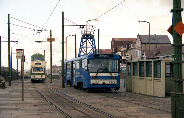 Trams at Bispham