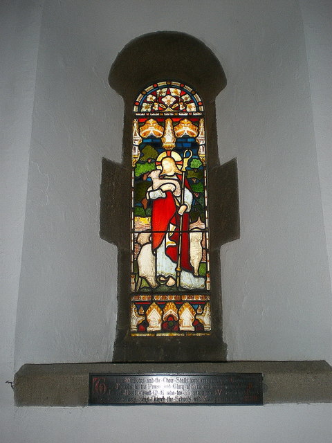 St Mary the Virgin, Oxenhope, Stained glass window