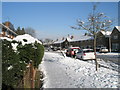 Treacherous pavement in Park House Farm Way