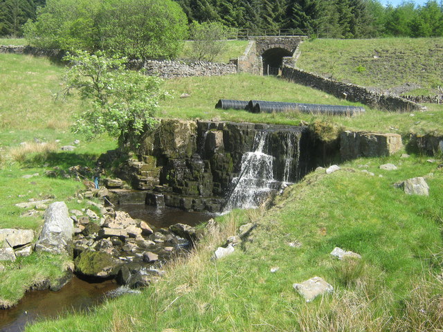 Waterfall near Stone Houses, Cumbria