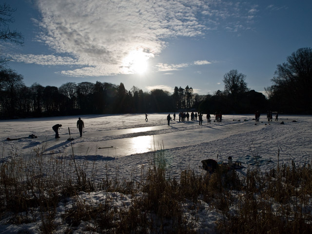 Curling at Craighlaw © David Baird :: Geograph Britain and Ireland