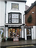 TQ0107 : Bookshop at the bottom of Arundel High Street by Basher Eyre