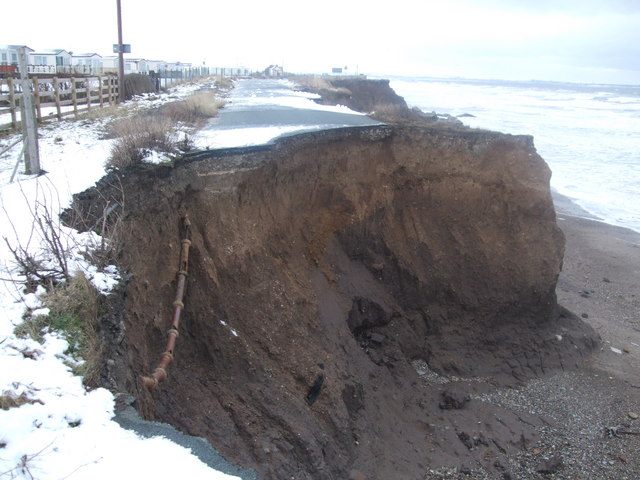 Ulrome erosion situation - 2010
