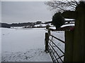 SJ6308 : Snowscene near the Wrekin by Jeremy Bolwell