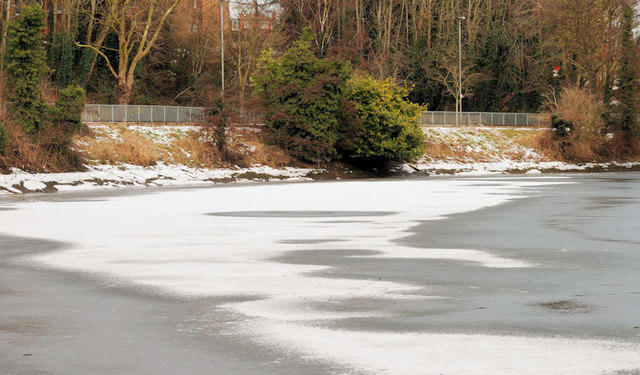 The frozen River Lagan, Belfast (10)