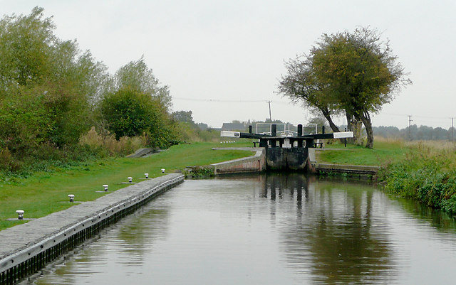 Branston Lock, Trent and Mersey Canal, Staffordshire