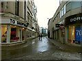 Joy Street as seen from the High Street