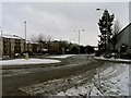 The roundabout where North Walk, Rolle Street and The High Street meet