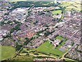 Aerial photograph of Radcliffe