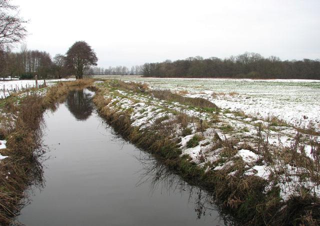 Snowy Claxton Marshes