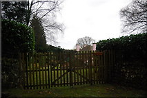 SS8746 : Back gate to Park House, The Parks by N Chadwick