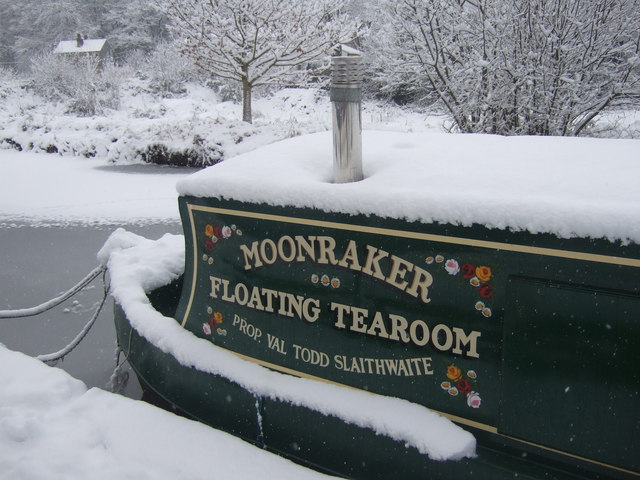 Moonraker Floating Tearoom, Slaithwaite