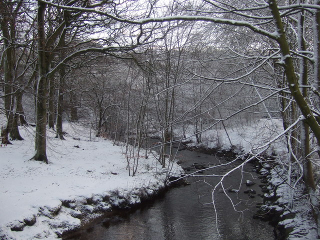 River Colne near Holme Villas, Marsden