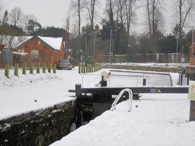 Lock Gate on Canal