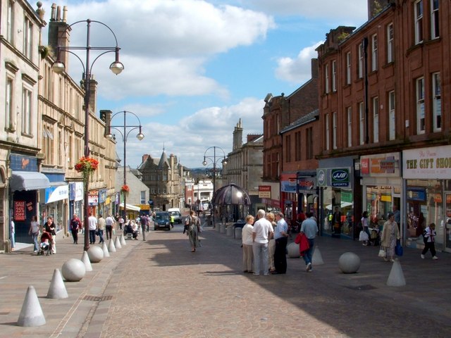 Shopping precinct, Hamilton