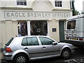 Hairdressers in the old Eagle Brewery Offices