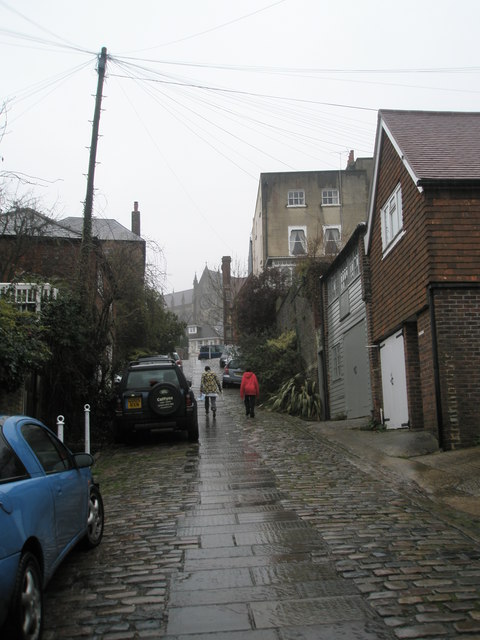 Trekking up Bakers Arms Hill on a wet and windy December afternoon