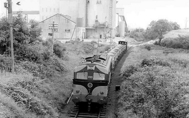 Gypsum train near Kingscourt