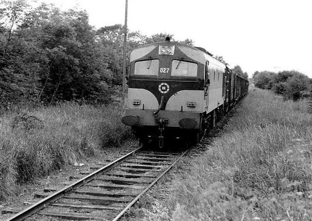 Kingscourt train at Gibbstown near Navan