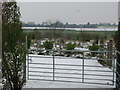 View NW across garden and farmland