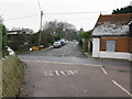 Crossroads by the old Palm Tree pub, Woodnesborough