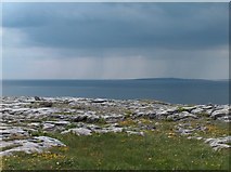 M1105 : Towards Inisheer from The Burren's Atlantic coastline. by Neil Theasby