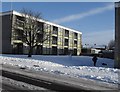 Liphook House in the snow