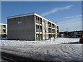 Gosport House in the snow