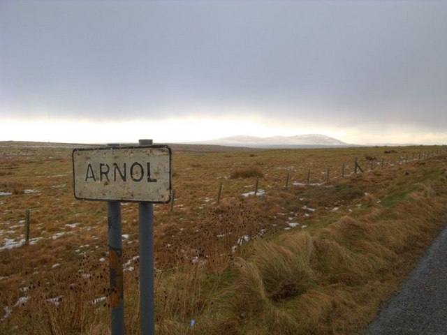 Arnol roadsign