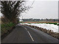 View W along Grinsell Hill towards Minster