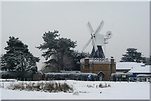 TQ2372 : Wimbledon Common Windmill by Peter Trimming