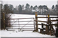 SP4870 : Footpath stile and gate beside A45, Dunchurch by Andy F